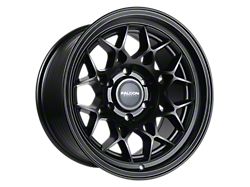 Falcon Wheels TX3 EVO Series Full Matte Black 6-Lug Wheel; 17x9; 0mm Offset (24-25 Tacoma)