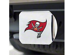Hitch Cover with Tampa Bay Buccaneers Logo; Red (Universal; Some Adaptation May Be Required)