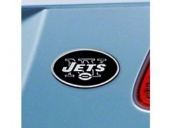New York Jets Emblem; Chrome (Universal; Some Adaptation May Be Required)