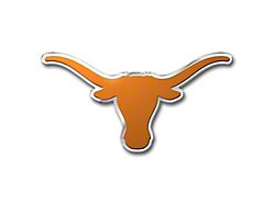 University of Texas Embossed Emblem; Orange (Universal; Some Adaptation May Be Required)