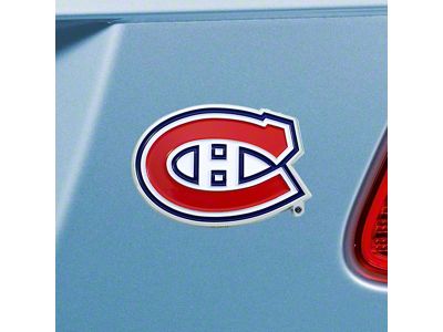 Montreal Canadiens Emblem; Red (Universal; Some Adaptation May Be Required)
