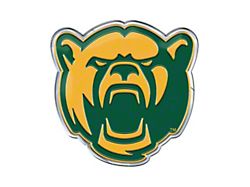 Baylor University Embossed Emblem; Green and Yellow (Universal; Some Adaptation May Be Required)
