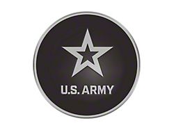 U.S. Army Emblem; Chrome (Universal; Some Adaptation May Be Required)