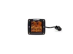 FCKLightBars P-4 3-Inch High-Output Amber LED Light Pods; Spot Beam (Universal; Some Adaptation May Be Required)
