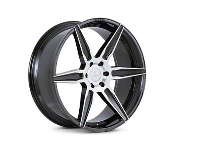 Ferrada Wheels FT2 Machine Silver 6-Lug Wheel; 22x9.5; 30mm Offset (04-15 Titan)