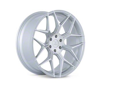 Ferrada Wheels FT3 Machine Silver 6-Lug Wheel; 24x10; 25mm Offset (22-25 Bronco Raptor)