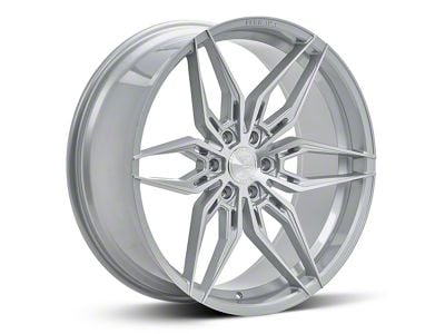 Ferrada Wheels FT5 Machine Silver 6-Lug Wheel; 22x9.5; 25mm Offset (22-25 Bronco Raptor)