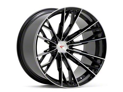 Ferrada Wheels FTR11 Machine Black 6-Lug Wheel; 20x9.5; 15mm Offset (24-25 Tacoma)