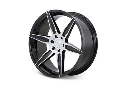 Ferrada Wheels FT2 Machine Black 6-Lug Wheel; 24x10; 30mm Offset (16-24 Titan XD)