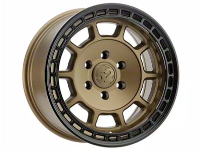 Fifteen52 Traverse HD Block Bronze 6-Lug Wheel; 17x8.5; 0mm Offset (21-25 Bronco, Excluding Raptor)