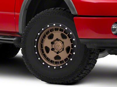 Fifteen52 Turbomac HD Block Bronze Wheel; 17x8.5; 0mm Offset (18-25 Jeep Wrangler JL)