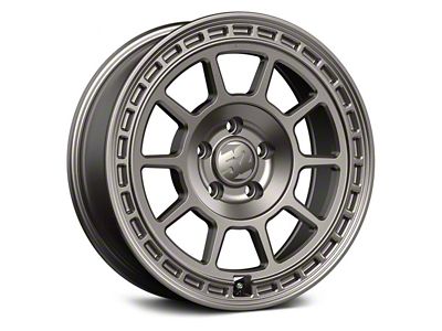 Fifteen52 Traverse MX Magnesium Gray Wheel; 17x8; 38mm Offset (97-06 Jeep Wrangler TJ)