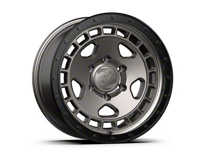 Fifteen52 Turbomac HD Magnesium Gray Wheel; 17x8.5; 0mm Offset (18-25 Jeep Wrangler JL)