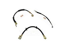 Fine Lines Complete Brake Hose Kit; Rubber (93-01 Jeep Cherokee XJ)