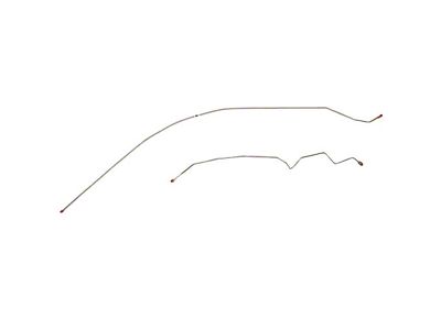 Fine Lines Intermediate Brake Line Kit; Steel (95-01 Jeep Cherokee XJ w/o ABS)