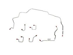 Fine Lines Front Brake Line Kit; Stainless (97-98 Jeep Grand Cherokee ZJ)