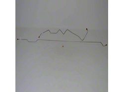 Fine Lines Intermediate Brake Line Kit; Steel (97-98 Jeep Grand Cherokee ZJ)