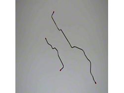 Fine Lines Rear Brake Line Kit; Steel (99-04 Jeep Grand Cherokee WJ)
