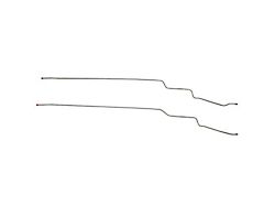 Fine Lines Complete Fuel Line Kit with 5/16-Inch Feed and 3/16-Inch Return; Steel (97-06 Jeep Wrangler TJ)
