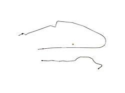 Fine Lines Intermediate Brake Line Kit; Stainless (93-95 Jeep Wrangler YJ w/o ABS)