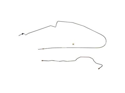 Fine Lines Intermediate Brake Line Kit; Stainless (93-95 Jeep Wrangler YJ w/o ABS)