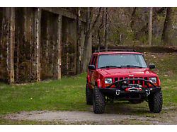 Bullhead Winch Front Bumper with Grille Guard (84-01 Jeep Cherokee XJ)