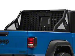 Fishbone Offroad Chase Rack with Molle Window Panel (20-25 Jeep Gladiator JT)