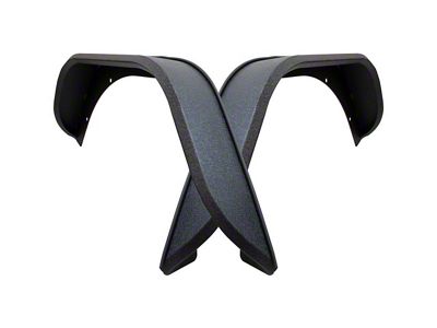 Fishbone Offroad Elite Aluminum Fenders; Rear (20-25 Jeep Gladiator JT)