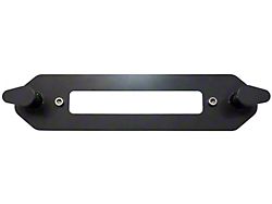 Fishhook Winch Line Mount; Black (Universal; Some Adaptation May Be Required)