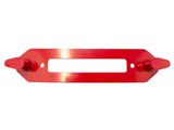 Fishhook Winch Line Mount; Red (Universal; Some Adaptation May Be Required)