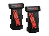 Fishbone Offroad ParaCord Grab Handles; Red (Universal; Some Adaptation May Be Required)