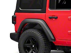Aluminum Inner Fenders; Rear; Black (18-25 Jeep Wrangler JL)