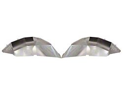 Aluminum Inner Fenders; Rear; Raw (18-25 Jeep Wrangler JL)