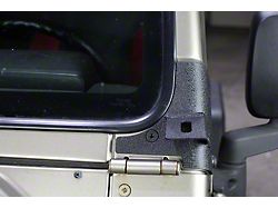 Fishbone Offroad Auxillary Light Windshield Mounting Brackets (97-06 Jeep Wrangler TJ)