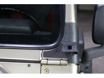 Fishbone Offroad Auxillary Light Windshield Mounting Brackets (97-06 Jeep Wrangler TJ)