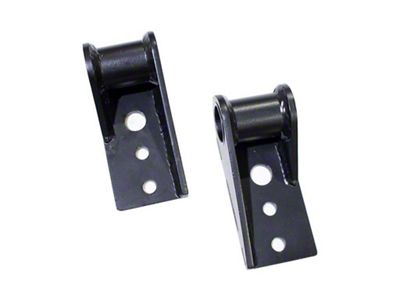 Fishbone Offroad Front Spring Shackle Hangers (76-86 Jeep CJ5 & CJ7)