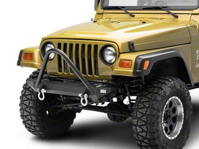 Fishbone Offroad Piranha Front Bumper with Stinger (97-06 Jeep Wrangler TJ)