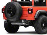 Fishbone Offroad Rear Bumper Delete; Textured Black (18-26 Jeep Wrangler JL)