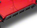 Rocker Guards; Textured Black (18-26 Jeep Wrangler JL 4-Door)