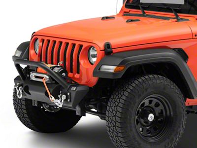 Fishbone Offroad Stubby Front Winch Bumper (18-25 Jeep Wrangler JL)