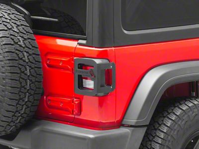 Fishbone Offroad Tail Light Guards (18-25 Jeep Wrangler JL w/ Factory Halogen Tail Lights)