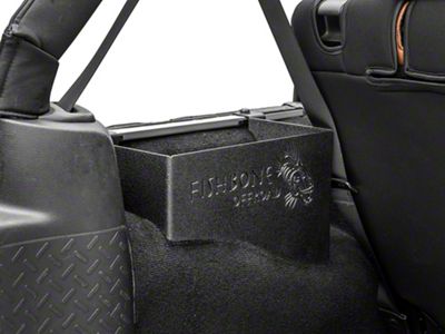 Fishbone Offroad Wheel Well Storage Bins (07-18 Jeep Wrangler JK 4-Door)
