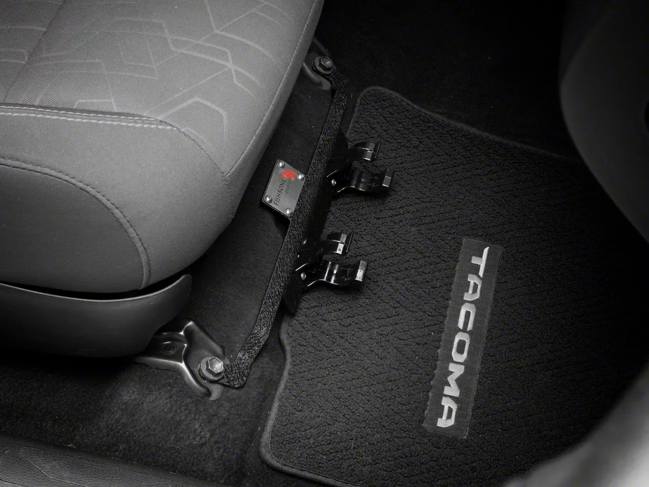 Flashlight Holder Bracket For Toyota FJ Cruiser 2007-2021 - Mounts Under Front Seat, Aluminum Alloy, Adjustable