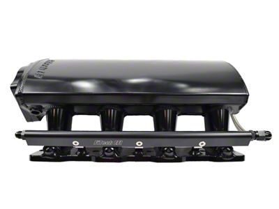 FiTech Fuel Injection LS1 Cathedral Port Short Intake Manifold with Fuel Rails (Universal; Some Adaptation May Be Required)