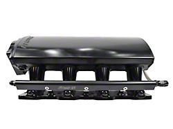 FiTech Fuel Injection LS1 Cathedral Port Short Intake Manifold with Fuel Rails (Universal; Some Adaptation May Be Required)