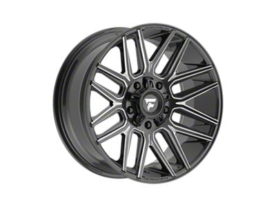 Fittipaldi Offroad FA14 Gloss Black Milled Wheel; 20x9; 0mm Offset (93-98 Jeep Grand Cherokee ZJ)