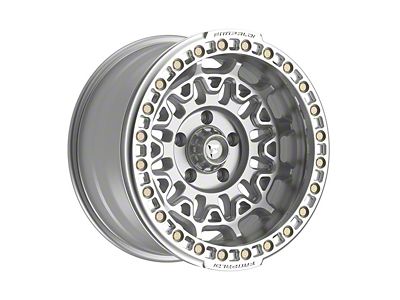 Fittipaldi Offroad FB150 Machined Silver 6-Lug Wheel; 17x9; -15mm Offset (24-25 Tacoma)