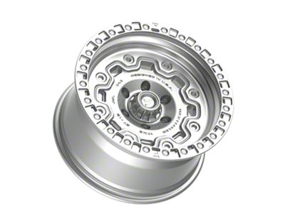 Fittipaldi Offroad FT100 Gloss Silver Machined 6-Lug Wheel; 17x9; -12mm Offset (24-25 Tacoma)