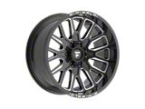 Fittipaldi Offroad FA18 Gloss Black Milled 6-Lug Wheel; 20x10; -19mm Offset (22-26 Bronco Raptor)