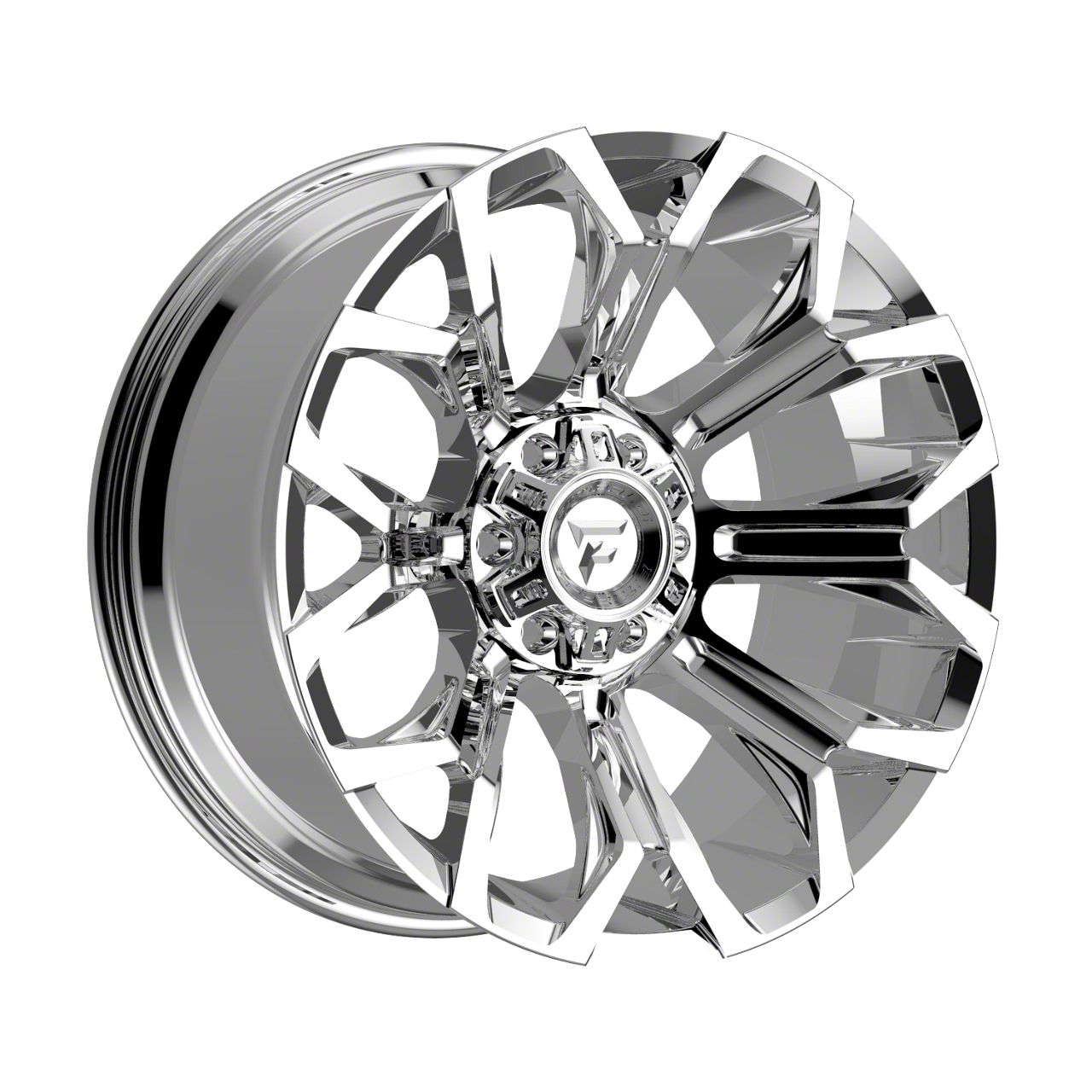 Fittipaldi Offroad Tundra FA21 Mirror Coat 5-Lug Wheel; 20x9; 18mm